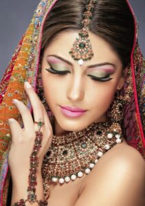 Indian Bridal makeup beauty tips for bride indian wedding hair style, trendy hairstyles hair care makeup artist ladies beauty parlour salon Borivali Malad mumbai bridal pre bridal package reasonable cost Rs 4000 complete family bridal package Rs 10000
