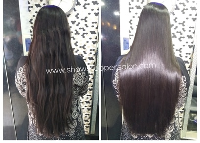 L'Oreal Hair Smoothening Price Rs 2990 (Any Length)- ShowStopper Salon |  ShowStopper Salon