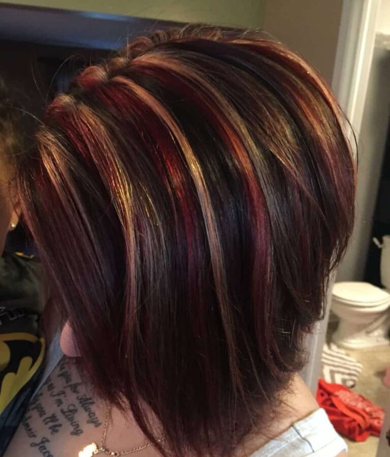 highlights hair color